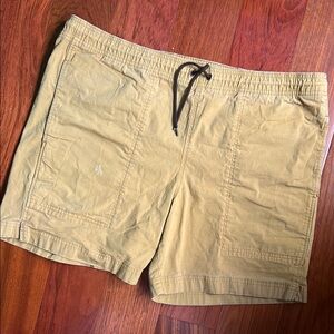 C. C. Filson Brown Shorts Elastic Drawstring Waistband Men's XL